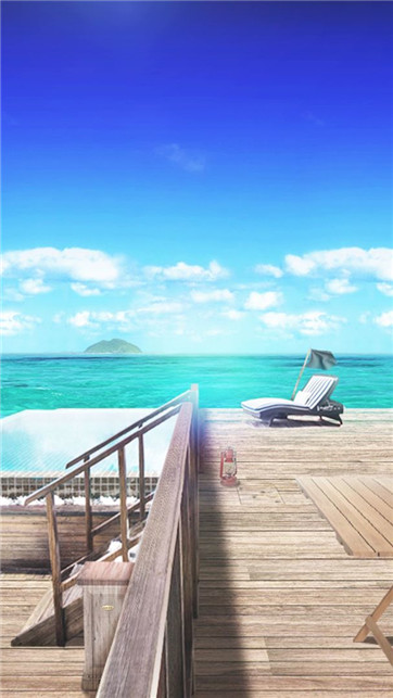 马尔代夫美丽的水上别墅游戏截图3