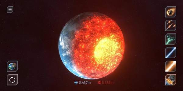 星球爆炸模拟器手机版游戏截图2